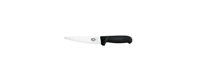 COUTEAU A DESOSSER SAIGNER 18CM NOIR