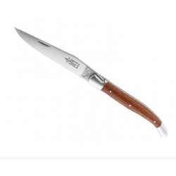 COUTEAU LAGUIOLE ANTAN BOIS DE MARTIN MITRES INOX MAT 12CM