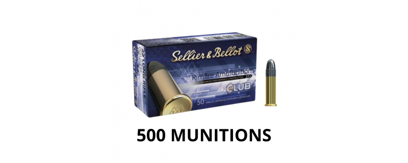 SELLIER BELLOT CLUB 22LR 40GR