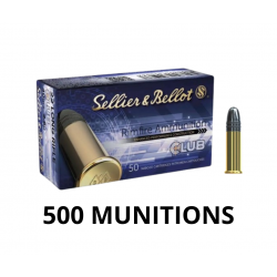 500 MUNITIONS SELLIER BELLOT CLUB 22LR 40GR