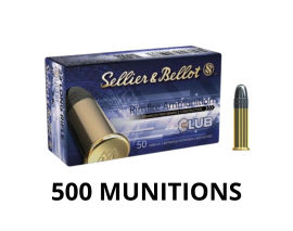 500 MUNITIONS SELLIER BELLOT CLUB 22LR 40GR