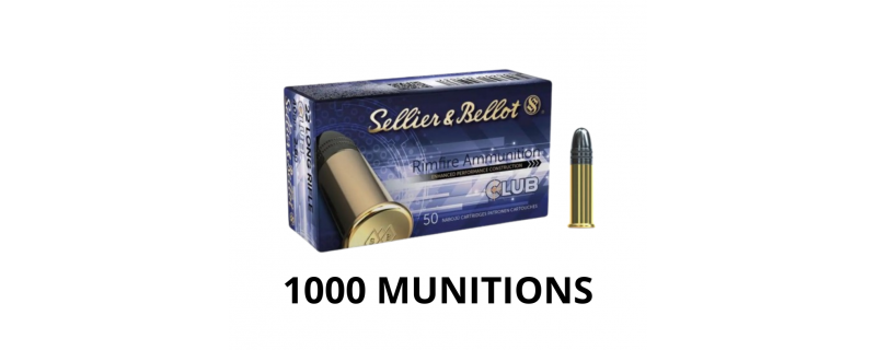 SELLIER BELLOT CLUB 22LR 40GR