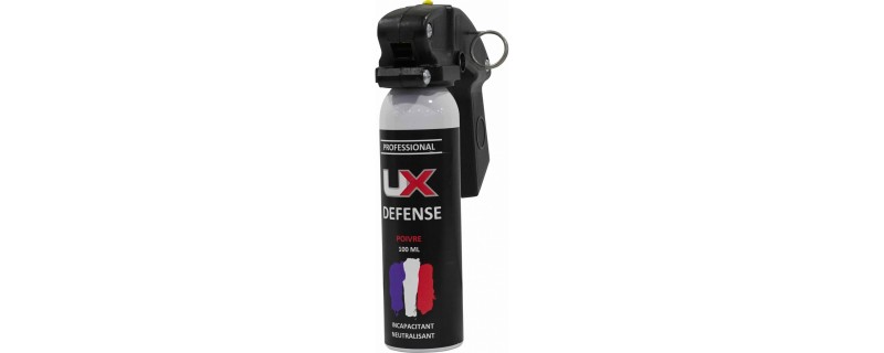 AEROSOL DEFENSE GEL POIVRE 100ML POIGNEE STANDARD