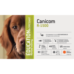 CANICOM R-1500 : ENSEMBLE DE DRESSAGE RECHARGEABLE