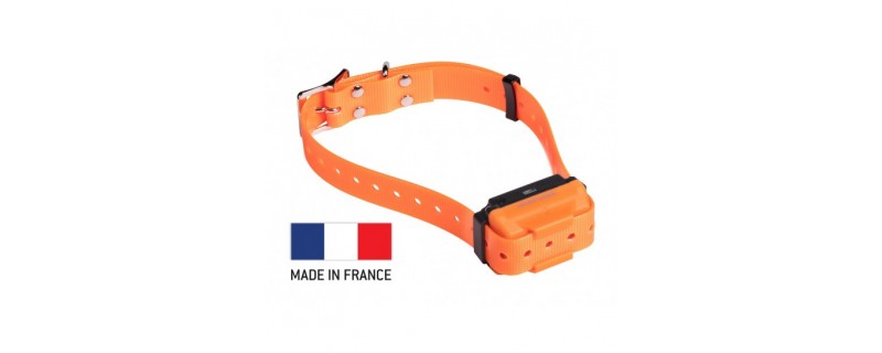 CANICOM R : COLLIER SUPPLEMENTAIRE ORANGE