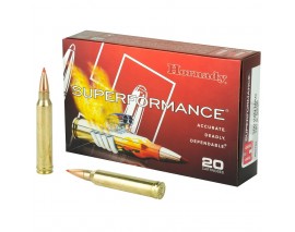 20 CARTOUCHES HORNADY SUPERFORMANCE SST 180GR 300WM