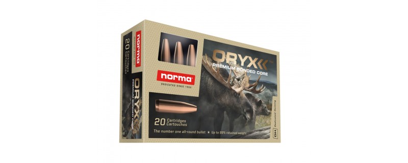 20 CARTOUCHES NORMA 7X64 11.0G/170GR ORYX