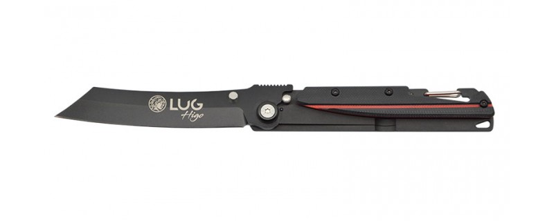 COUTEAU LUG SP3T NOIR/ROUGE