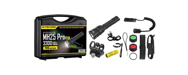 LAMPE MULTITASK HYBRID 25PRO - 3300LM - NITECORE