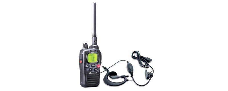 TALKIE WALKIE MIDLAND G9 PRO BOOSTER + OREILLETTE