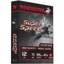 10 CARTOUCHES WINCHESTER SUPER SPEED GENERATION 2 40G CAL 12 PLOMB 2NI