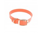 COLLIER CHIEN ORANGE 45CM