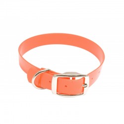 COLLIER CHIEN ORANGE 45CM