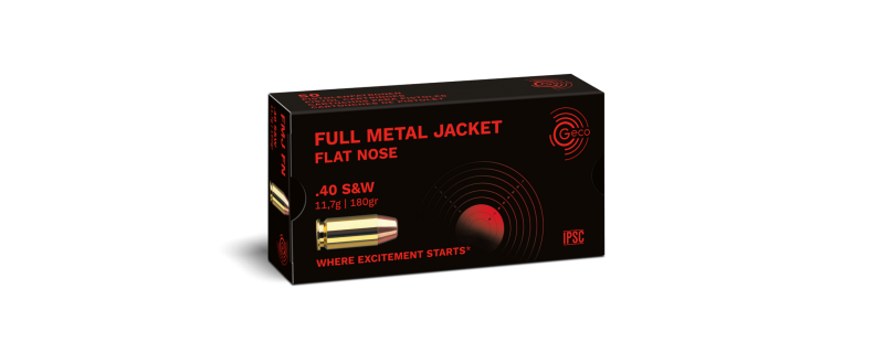 40S&W FMJ 180GR