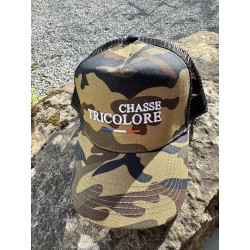 CASQUETTE "CHASSE TRICOLORE" JUNGLE CAMO