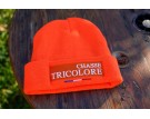 BONNET ORANGE "CHASSE TRICOLORE"