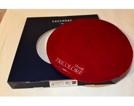 BERET ROUGE "CHASSE TRICOLORE"