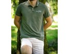 POLO KAKI "CHASSE TRICOLORE" T.3XL