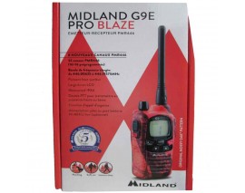 TALKIE WALKIE MIDLAND G9 PRO BLAZE + OREILLETTES