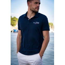 POLO NAVY "CHASSE TRICOLORE" T.L