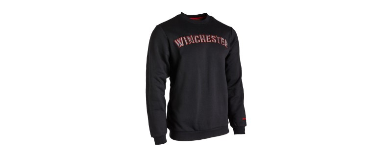 PULL WINCHESTER FALCON CREW NECK COULEUR NOIR TAILLE XXXL