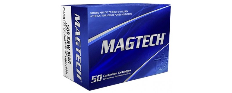 BOITE DE 50 CARTOUCHES MAGTECH 9x19 FMJ 124GR ACIER