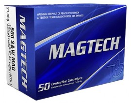 BOITE DE 50 CARTOUCHES MAGTECH 9x19 FMJ 124GR ACIER