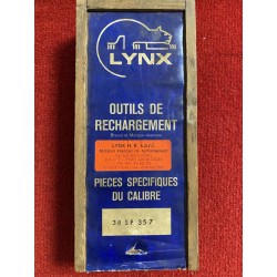 OCCASION - OUTILS DE RECHARGEMENT LYNX CAL. 38SP/357