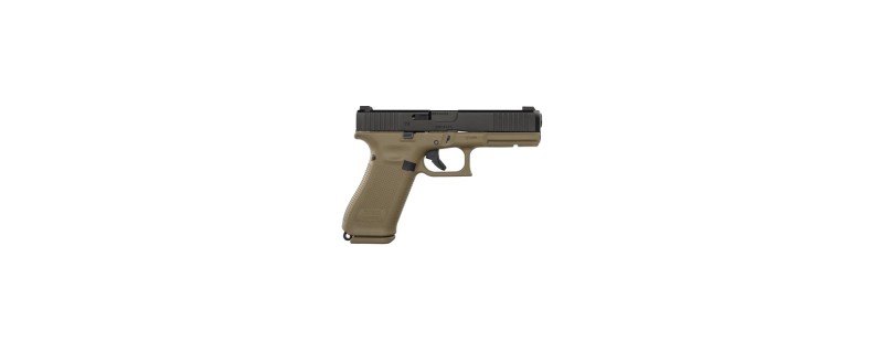 B - GLOCK 17 GEN 5 FR COYOTE 9X19